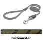Preview: klassische Hundeleine - L - 145cm - olive rally